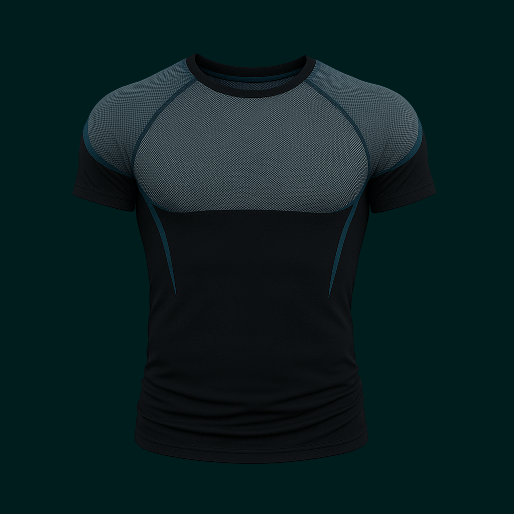 T-Shirt de Compression Homme - Sport et Running