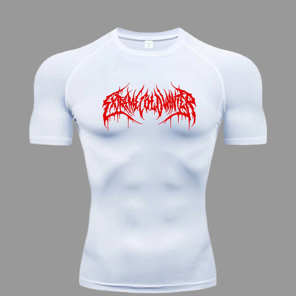 T-Shirt de Compression Homme - Manches Courtes