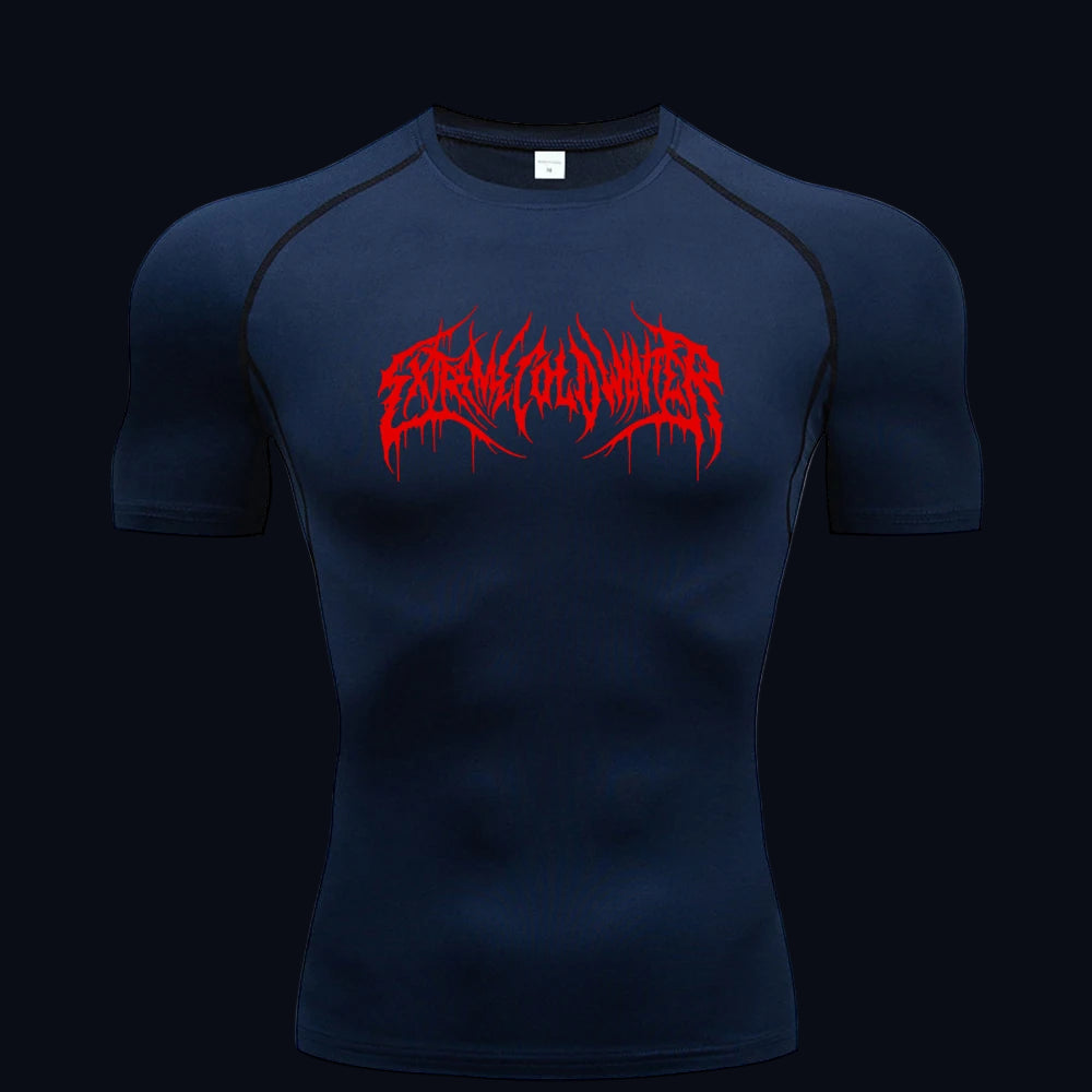 T-Shirt de Compression Homme - Manches Courtes