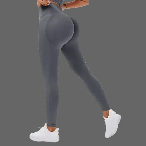 Legging Fitness Taille Haute Femme - Sans Couture