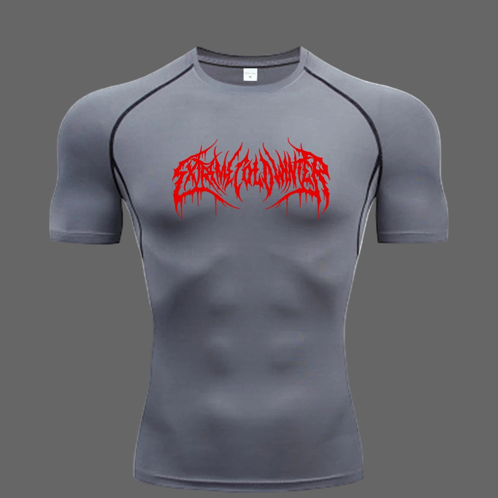 T-Shirt de Compression Homme - Manches Courtes