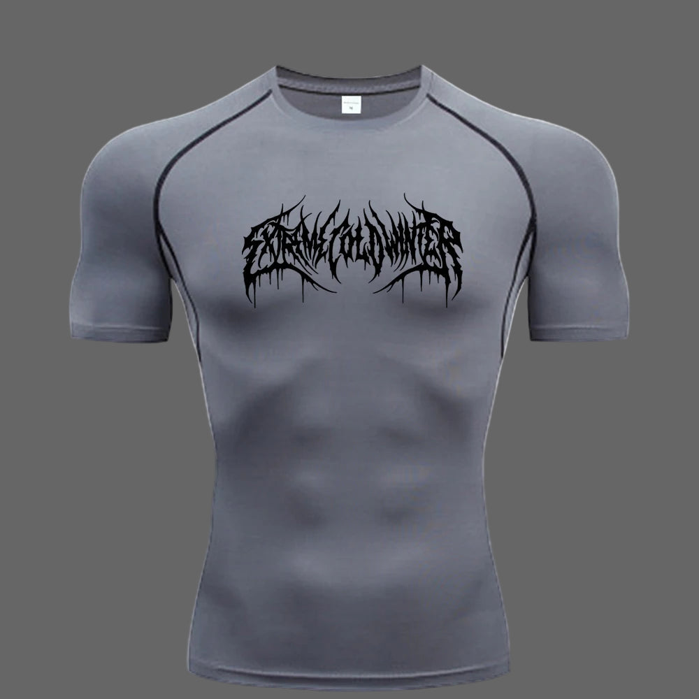 T-Shirt de Compression Homme - Manches Courtes