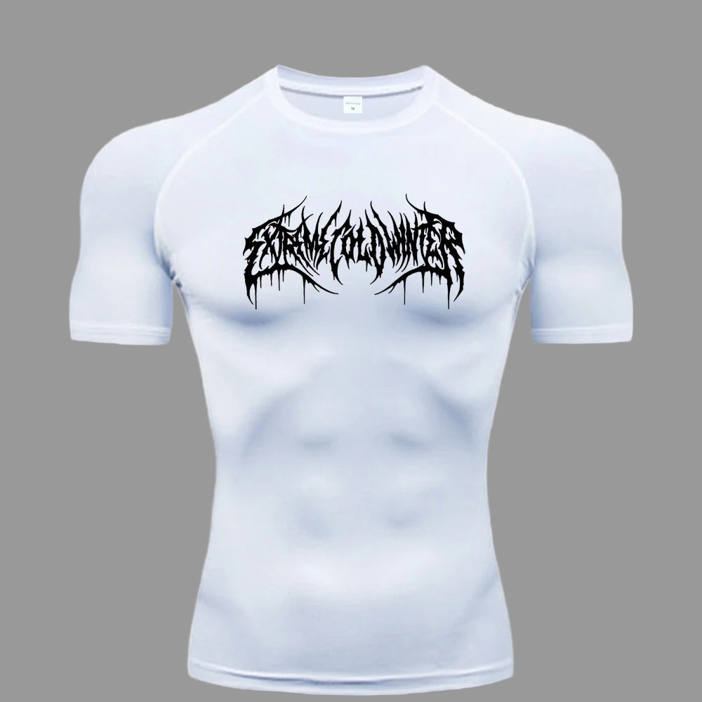 T-Shirt de Compression Homme - Manches Courtes