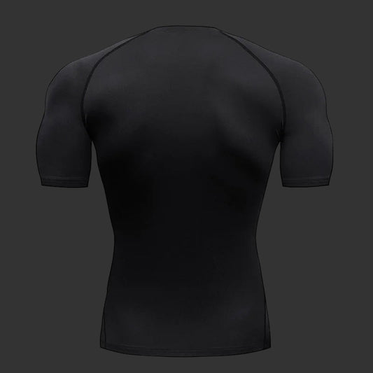 T-Shirt de Compression Homme - Manches Courtes