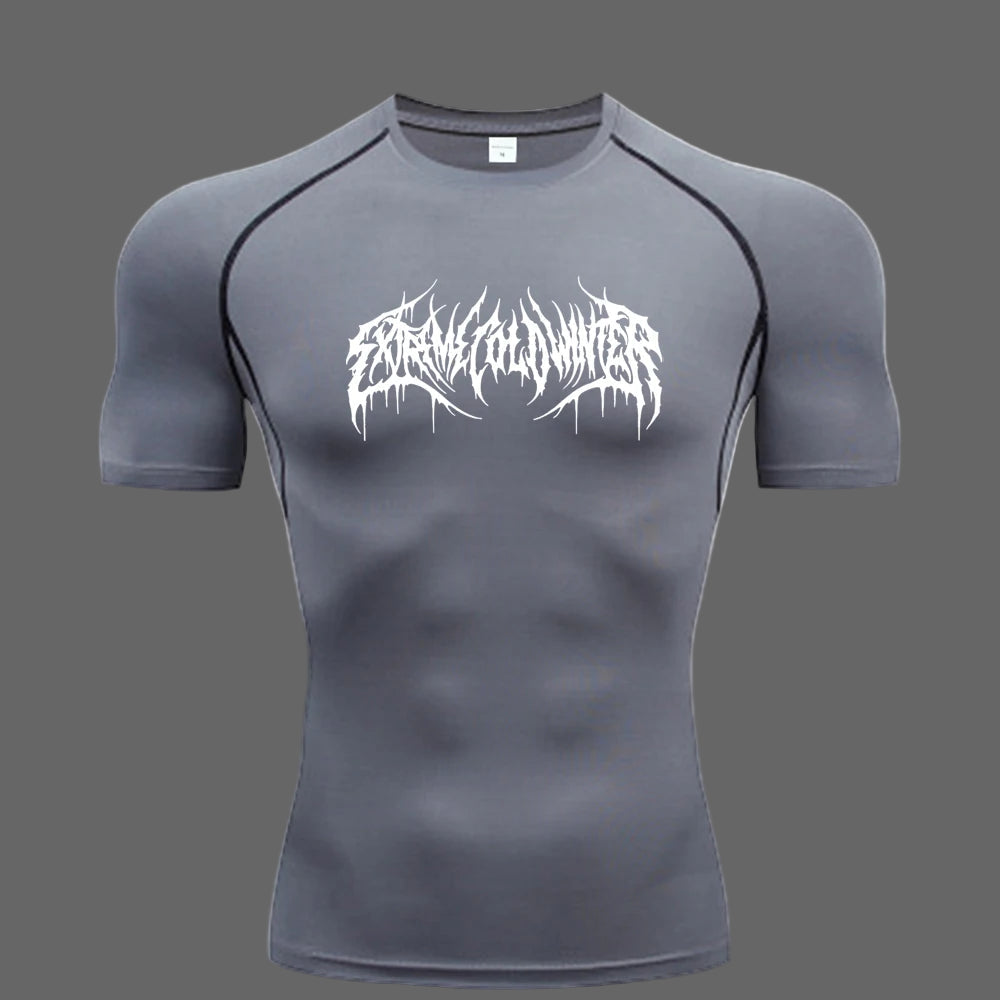 T-Shirt de Compression Homme - Manches Courtes