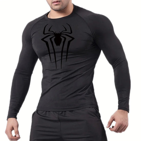 T-Shirt Compression Manches Longues Homme