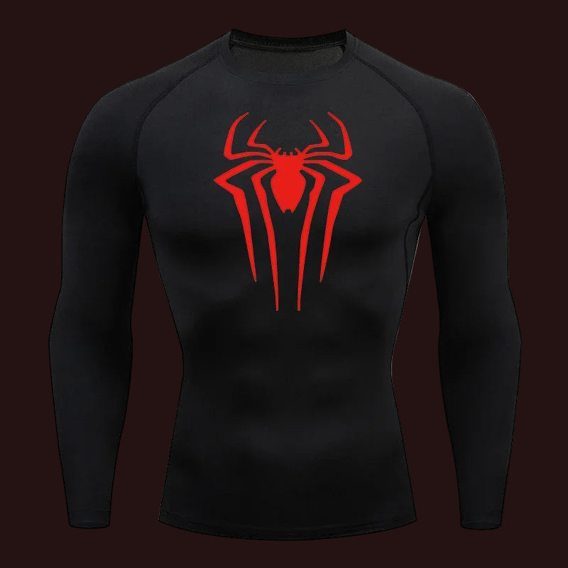 T-Shirt Compression Manches Longues Homme