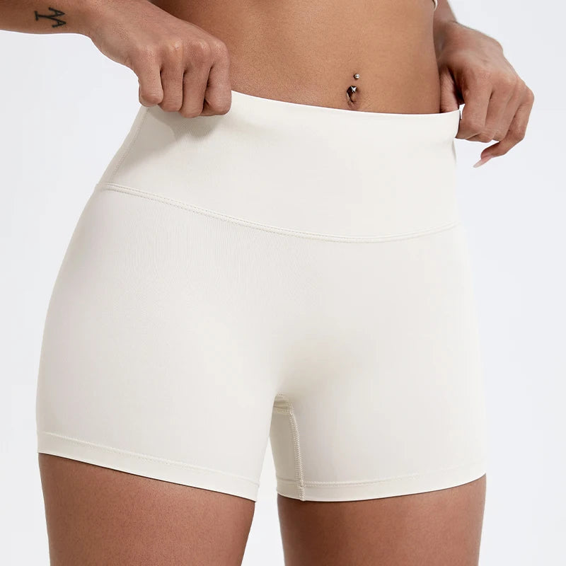 Short de Sport Taille Haute Femme - Fitness & yoga