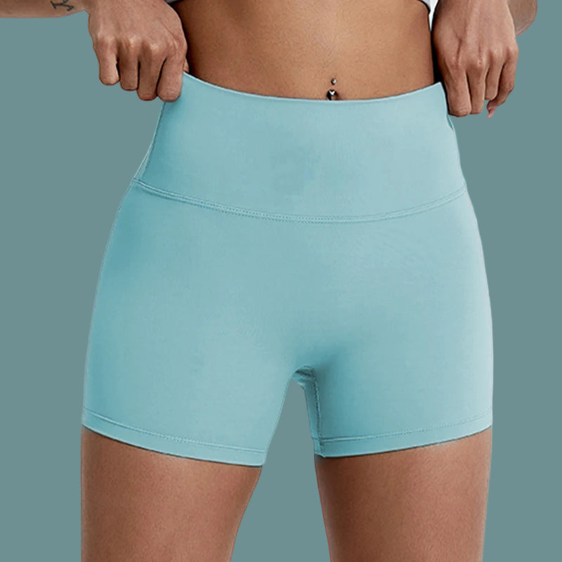 Short de Sport Taille Haute Femme - Fitness & yoga