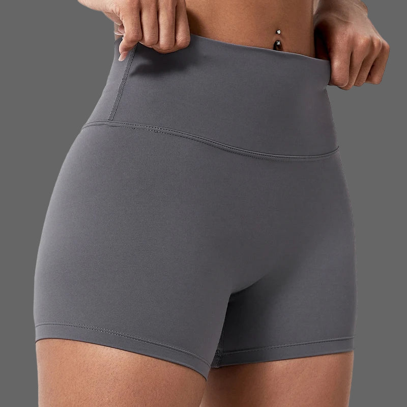 Short de Sport Taille Haute Femme - Fitness & yoga