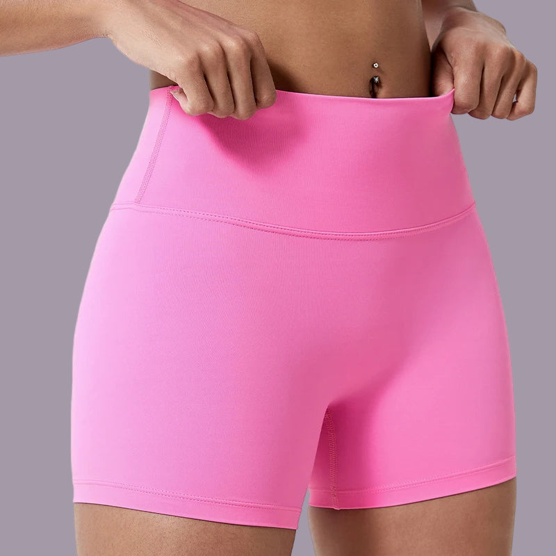 Short de Sport Taille Haute Femme - Fitness & yoga