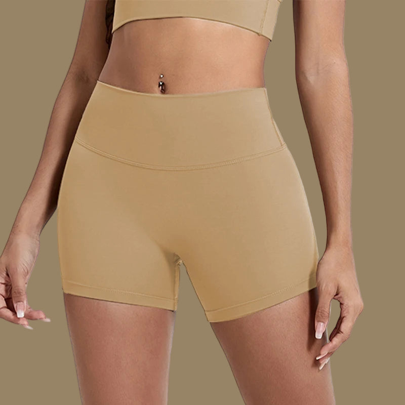 Short de Sport Taille Haute Femme - Fitness & yoga