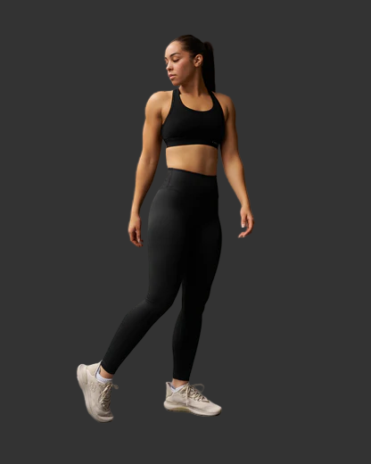 Legging Fitness Taille Haute Femme - Sans Couture